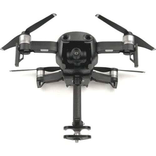 360 Degree Rotating VR Gopro Panoramic Sports Camera Top Low Mount Holder Hanging Bracket Fixed Clamp Adapter for DJI Mavic Air