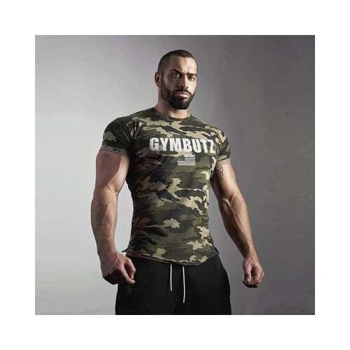 ZMYJR Mens Camouflage T-Shirts