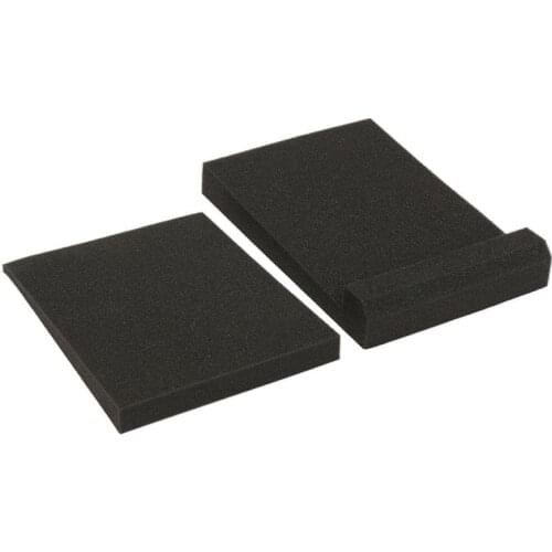 1 Set Sponge Studio Monitor Speaker Acoustic Insulation Foam Insulator Pads 30x20x4.5cm