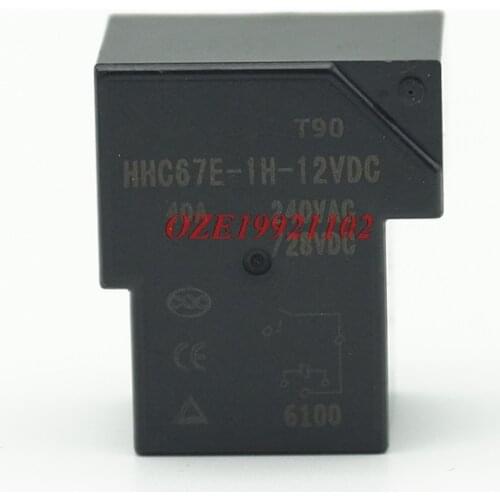 1PC DC 12V 24V 24V Coil SPST 4 Pin 30A 40A Current Mini Power Relays PCB Type NO NC 1H 1D 1Z