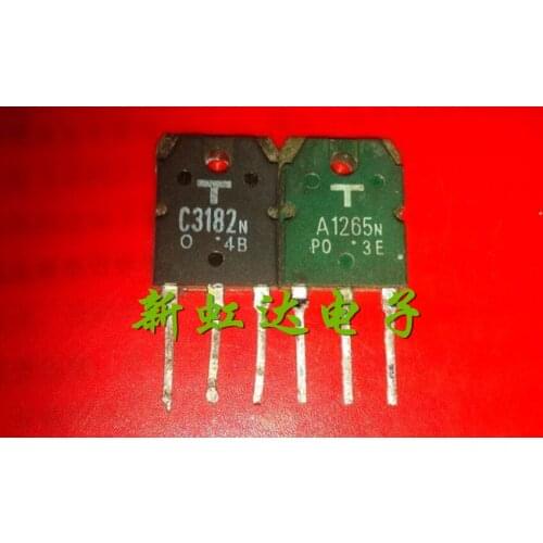 10PCS A1265N+10PCS C3182N 2SA1265 2SC3182