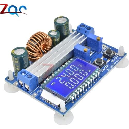 35W DC 5.5-30V to 0.5-30V Digital LCD Display Automatic Step up down Buck Boost Converter Power Supply Module Adjustable Board