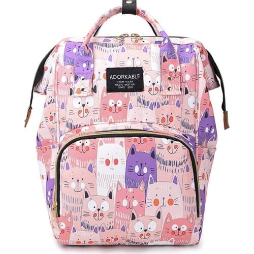 Large Capacity Mummy Bag Maternity Nappy Bag Travel Backpack Nursing Bag for Baby Care Womens Fashion Bag