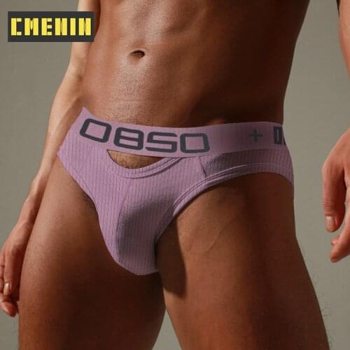 Quick Dry Cotton Gay Sexy underwear Men Jockstrap Briefs LOGO High Quality Men Bikini Mens Underwear Mens lingerie Gay BS3513