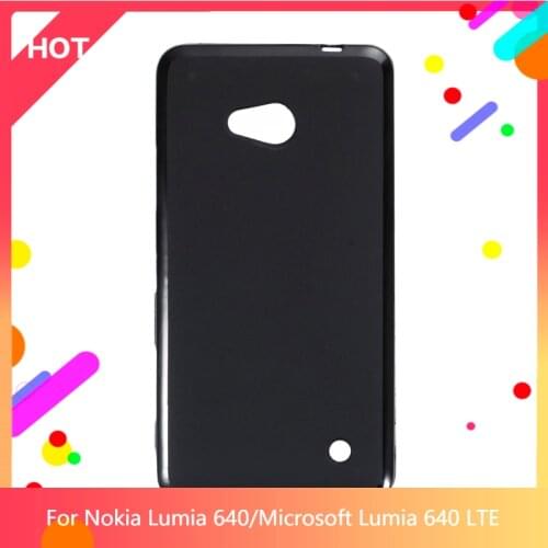 Lumia 640 Case Matte Soft Silicone TPU Back Cover For Microsoft Lumia 640 LTE Phone Case Slim shockproof