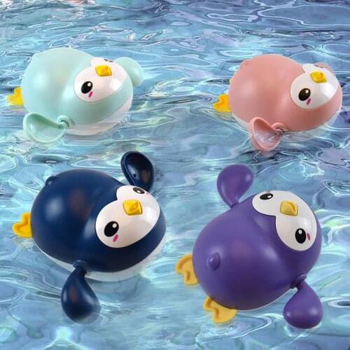 Baby Bath Swimming Bath Pool Toy Cute Wind Up Animal Bath Toys Set Bathroom Bathtub Children Shower Play Water Game Best Gifts