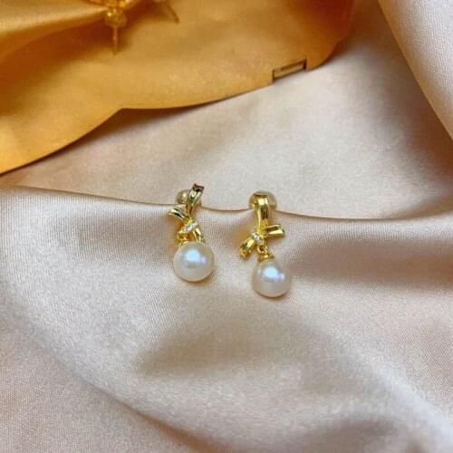 Серьги с жемчугом Gemhwa Jewelry China At AliExpress