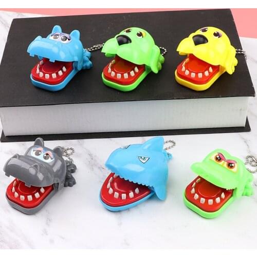 Mouth Dentist Bite Finger Game Toy Funny Dinosaur Pulling Teeth Bar Games Toys For Children Novelty Gag Trick Jokes ZLL