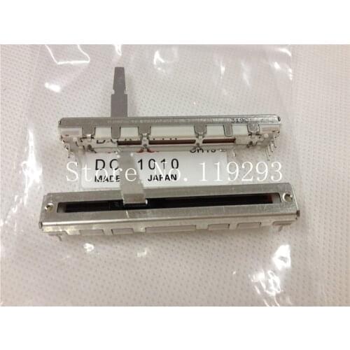 [LAN]Original djm350 600 700 800 100% original without resistance fader ALPS 6CM B10K 10KBX2 Slide Potentiometer switchs--10PCS