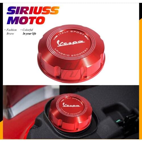 Scooter Gas Fuel Tank Filler Cap for All VESPA GTS GTV LX Primavera Sprint Motorcycle Accessories