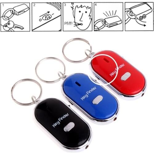 2021 New Anti Lost Keys Finder Whistle Locator Find Keys Chain With Alarm Tracker Device