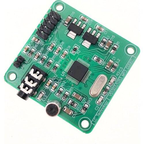 VS1053 MP3 Module Development Board w/ On-Board Recording Function SPI Interface OGG Encoding Recording Control Signal Filter