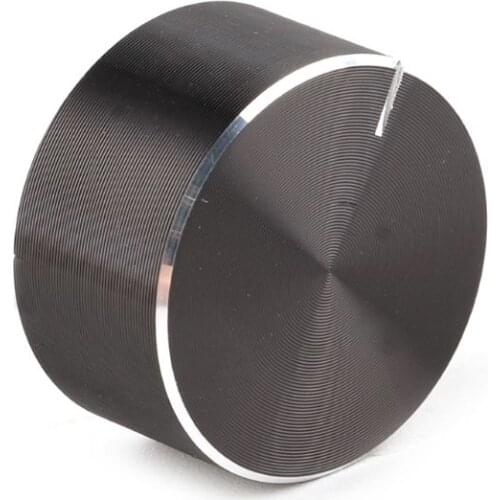 2 Pcs 25x13mm D Axis Rotary Potentiometer Knob Encoder Volume Control For Speaker Amplifier Audio HiFi