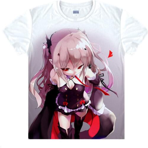 Seraph of the End T-Shirt Mikaela Hyakuya Shirt Man t-shirts Anime Products summer t-shirts Anime Action Figures cartoon shirt a