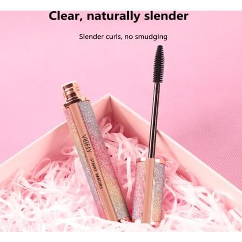 Mascara Eyelashes Makeup 4D Silky Eyelashes Lengthening Sexy Fashion Eye Cosmetics Waterproof Dramatic Volume Mascara TSLM1