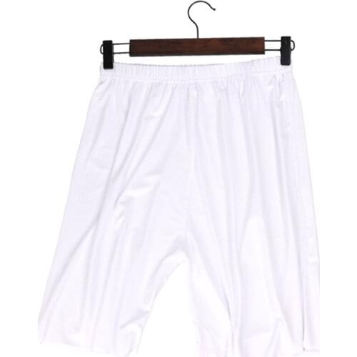 Solid Color Short Pants Summer Pyjamas Mens Sleepwear Casual Trousers Male Sleeping Shorts Loose Comfortable Sleep Bottoms