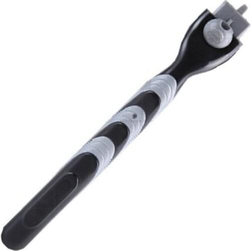 Universal Men Manual Beard Shaving Trimmer Razor Long Handle for 3-Layer Blade RXJC