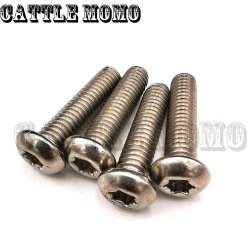 Front Fork Shock Triple Tree Clamp Upper Lower Set Bolts Screw For Harley XL883 1200 Dyna Touring Street Electra Glide softtail