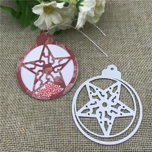 Pentagram bookmark Metal Cutting Dies Stencils For DIY Scrapbooking Decorative Embossing Handcraft Die Cutting Template