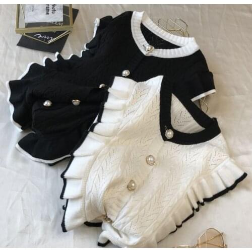 Women 2021 new cardigan sweater low round neck ladies sweater loose jacket