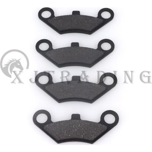 4 Pcs 9mm thickness four-wheel brake shoe is used for front and rear brakes of electric tricycle kart ATV