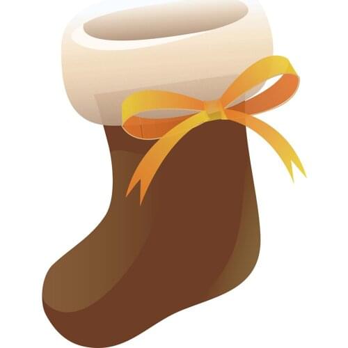 8.4*7.9cm Christmas Stocking Metal Cutting Dies for Scrapbooking Practice Hands-on DIY Album Card Craft Decorative Dies