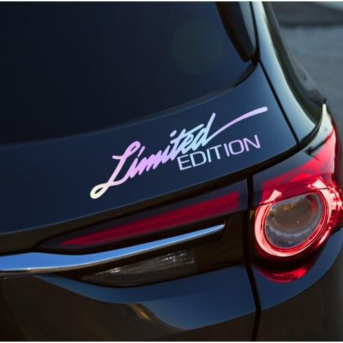 Car Sticker LIMITED EDITION Vinyl Decal For Fiat 500 Opel Insignia Suzuki Swift Sx4 Hyundai Ix35 Creta Ix25 Nissan