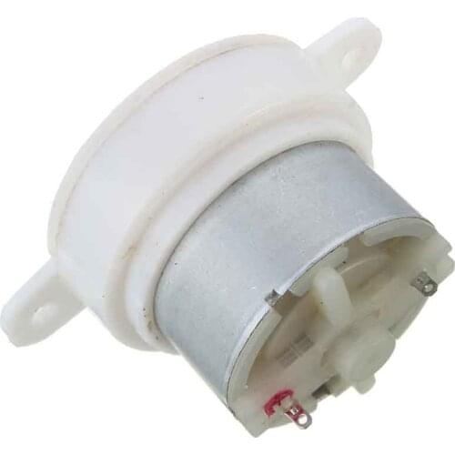 DC 12V High Torque Gear Motor Cylinder Electric Micro Motor Gearbox Slow Down Mute 3 RPM