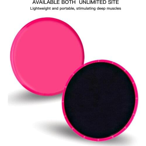 2PCS Gliding Discs Slider Fitness Disc Exercise Sliding Plate For Yoga Gym Abdominal Core Training Exercise Equipment