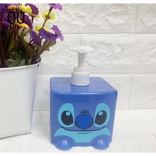 Disney Movie Stitch Creative Cartoon Shampoo bottle ABS Action Figure Collectible Model Toy BOX 300ML