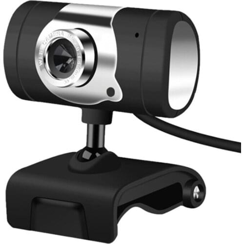 HD Camera Portable 480P Webcam Manual Focus Built-in Microphone Used for Online Meeting Teaching Videos