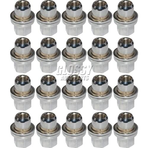 AP03 20 x Alloy Wheel Nut for Land Rover L322 Discovery 3 4 5 Range Rover & Sport RRD500290