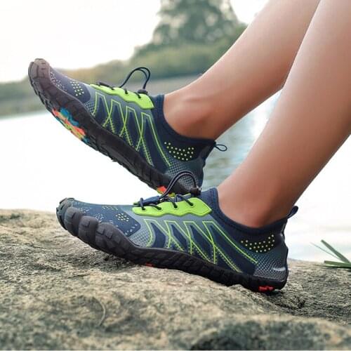 Men Women Hiking Shoes Climbing Mountain Non-Slip Amphibious Shoes Fishing Outdoor Sports Sneakers Quick Dry Light Sneakers