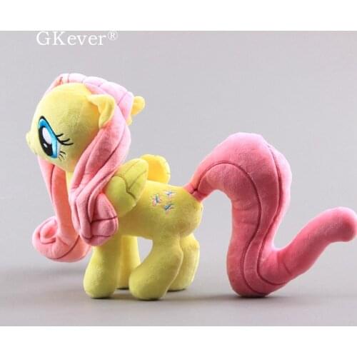 Stuffed Toys Fluttershy Soft Dolls Girls Birthday Gift Peluche High Quality 30 cm