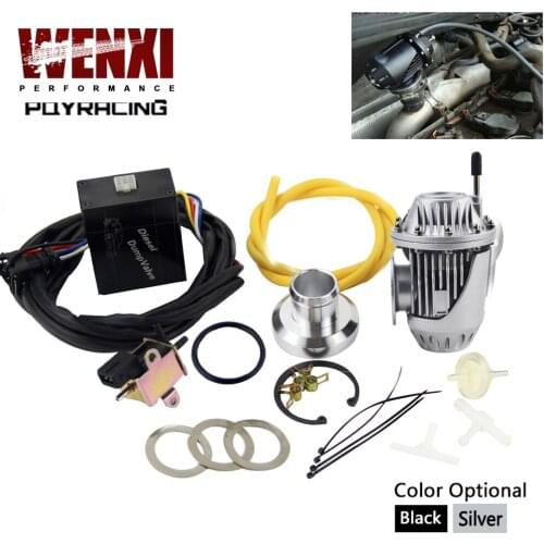 New Universal Electrical Controller For Diesel Turbo Dump With Silver Blow Off Valve Kit WX5011W+5730-MB