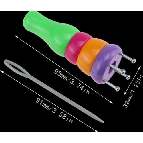 Plastic Yarn Wool Knitter Knitting Loom Weaving Loom Rope Braided Maker DIY Weave Knitting Accessories Sewing Accessories