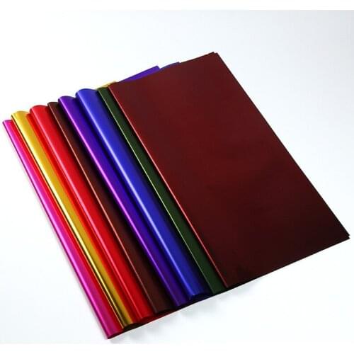 Platinum Flower Wrapping Paper 20 Sheets Solid Color Gift Wrapping Paper Flowers Bouquet Packaging Supplies Craft Paper