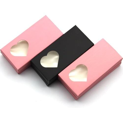 Damepapil Glitter Lash Boxes Packaging With Trays Bulk 10/20/30/50/100 Pieces Wholesale Blue Pink Black Eyelash Packaging Box