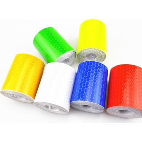 300cm X 5cm Warning Tape Reflective Protective Sticker for Mazda Subaru Suzuki Mitsubishi ASX/Outlander/Lancer Evolution/Pajero