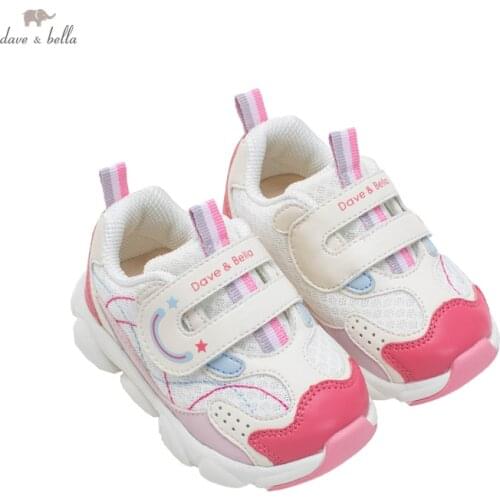 DBY18451 Dave Bella autumn baby unisex fashion patchwork shoes new born boys girls casual shoes