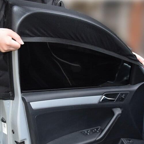 2pcs/set Universal Car Side Window Shade Sunshade Mesh Net for Large/SUV Car