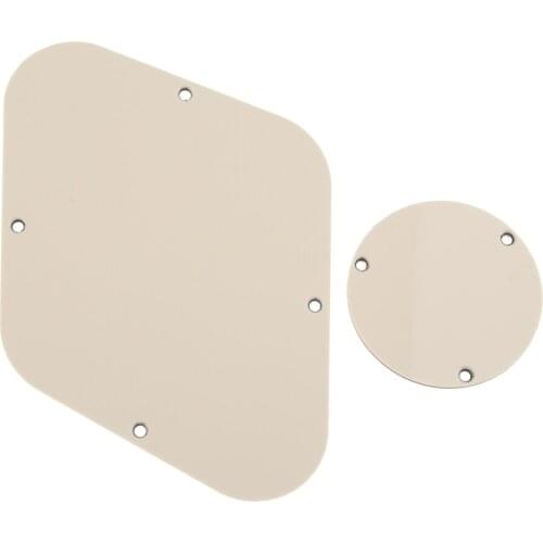 Rear Back Plate And Switch Cavity Cover Set for Guitar Parts