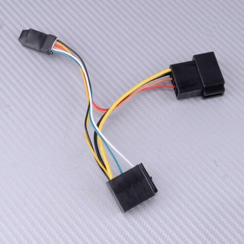 18 cm Radio Stereo Upgrade Harness With Canbus Decode Plastic Fit For VW Golf VI Jetta MK5 MK6 Passat B6 Polo RCN210