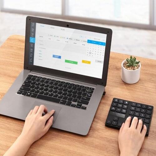 2.4G USB Wireless Numeric Keypad 35 Keys Charging Digital Keyboard Mini Numpad