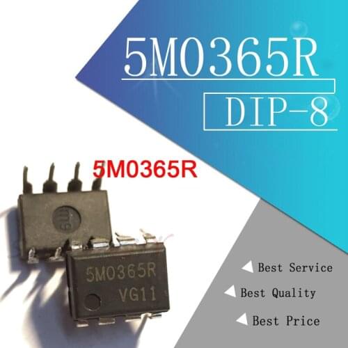 5PCS 5M0365R KA5M0365R DIP-8 LCD power management chip