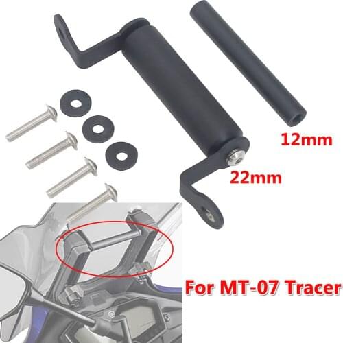For YAMAHA MT-07 Tracer MT07 MT 07 Tracer 2016 2017 Motorcycle Stand Holder Mobile Phone GPS Navigation Plate Bracket