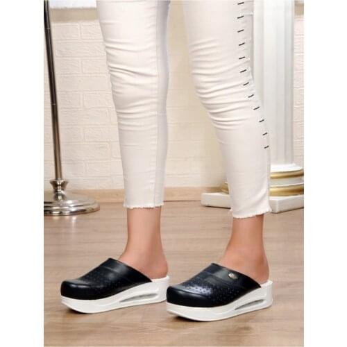 Medical Navy Blue Women 'S Slippers Airmax comfortable orthopedic