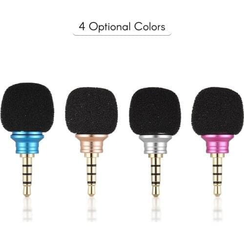Andoer EY-610A Cellphone Smartphone Portable Mini Omni-Directional Mic Microphone for Recorder for iPhone Samsung Huawei