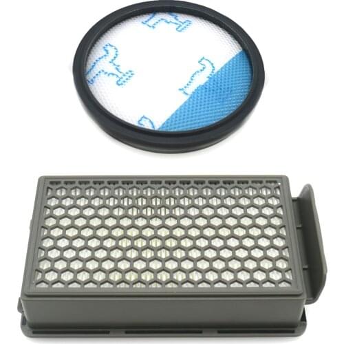 2pcs/lot Filter Kit for Rowenta HEPA RO3715 RO3759 RO3798 RO3799 RO3718 vacuum cleaner parts kit Compact power accessories