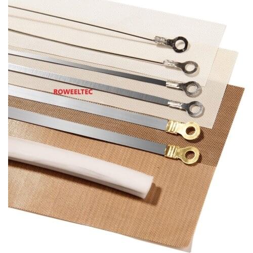 10pcs 200/300/400mm Impulse Sealer Heat Wire Element Strip Sealing Machine Heating wire heater element GOOD